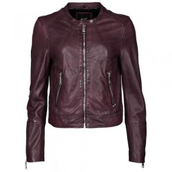 Lederjacke MAZE Grenada, Damen, Gr. XXL, braun (mahagony)