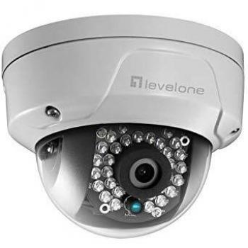 Telecamera di rete fissa LevelOne 3084 dome argento