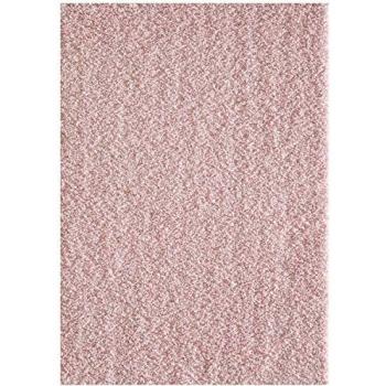 Tapis d’Intérieur 60x110 cm Rose Claro Poils Longs