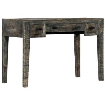 Tri-Bureau Manguier Noir avec Tiroirs – Design Pinkie