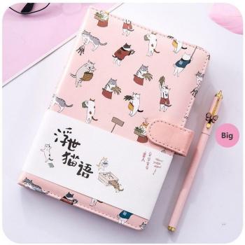 Kawaii Cat Planner Notebook A5/A6 Size