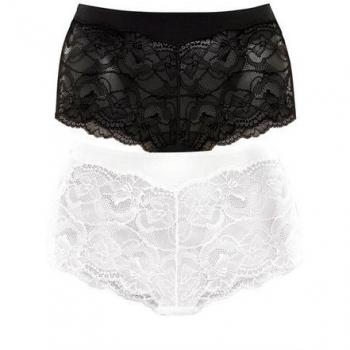 VIVANCE Panty Set, schwarz-weiß, Gr. 44/46