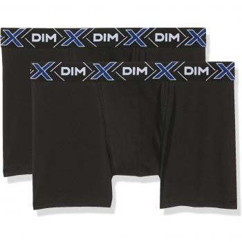 Dim X-Temp Boxer X2, Color Negro, Pack de 2 para Hombre