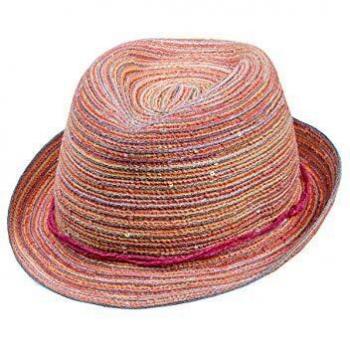 Maximo Baby-Mädchen Sonnenhut, Trilby, Wollweiss/Multicolor, 49