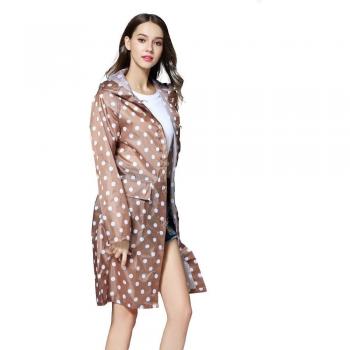 Women's Travel Raincoat with Hood