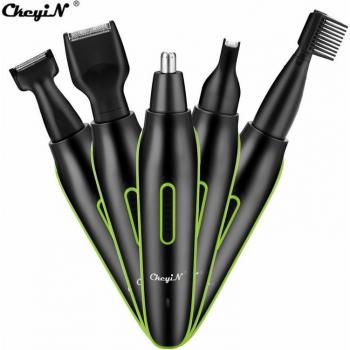 5-in-1 Rechargeable Facial Hair Trimmer for Men