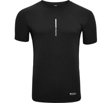 Camiseta RDX T2 Preta para Academia Manga Curta XL