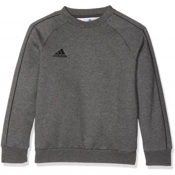 Adidas Sweatshirt Long Sleeve Mixte Bébé Core 18, Gris (Dark Grey Heather/Noir), 128 EU