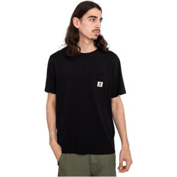 Camiseta negra Element Basic Pocket