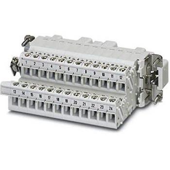 Adaptateur de connexion Phoenix Contact HC-B 24-A-UT-PER-M 1648108