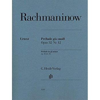 Prélude gis-moll op. 32 Nr. 12 für Klavier zu zwei Händen