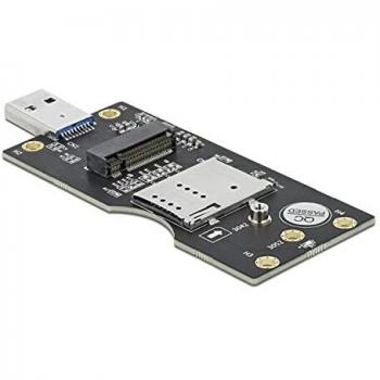 DeLOCK Adapter M.2 Chiave B con Slot SIM (USB 3.0)
