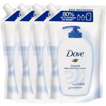 Dove Savon Lavant Antibactérien Format Généreux 4x500ml