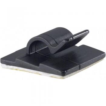 Self-Adhesive Clip 5431-SW Black for Cable Bundles