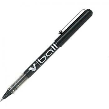 Pilot V-Ball NVBN Rotulador, 0.5 mm, Punta de bola, Tinta líquida, Color Negro
