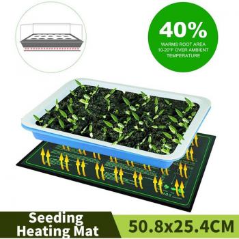 Tapis chauffant pour semis d'intérieur 50,8x25,4 CM