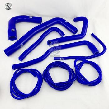 Silicone Radiator and Vacuum Hose Kit for SAAB 9000 (1991-1998) B204 B234 2.0/2.3 AERO Red