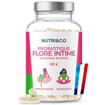 Nutri&Co Probiotique Flore Intime 60 Gélules