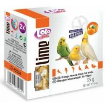 Módulo Mineral Lolo Pets Pássaros Laranja