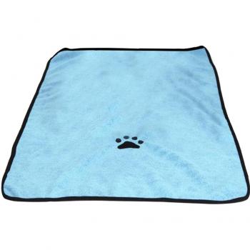 Absorbent Pet Towel Washable Polyester Fiber 50 x 90cm