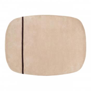 Normann Copenhagen: Oona Teppich, 175 x 240 cm, Rosafarben
