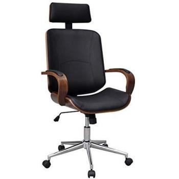 Rotatable Task Chair with Reclining Headrest – Premium Vinyl Covering