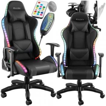 Silla Gamer Tartaros LED + Función de Masaje