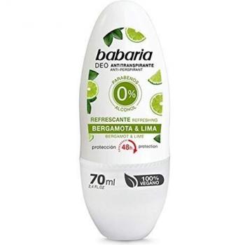 Babaria Desodorante Antitranspirante Refrescante Bergamota y Lima 70 ml