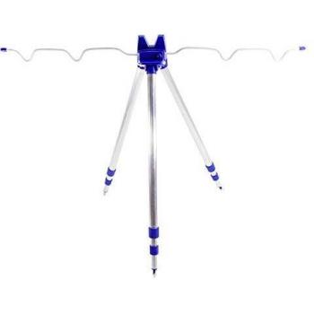 WaveGuard 5‑Rod Fishing Rest with Scales & Hook