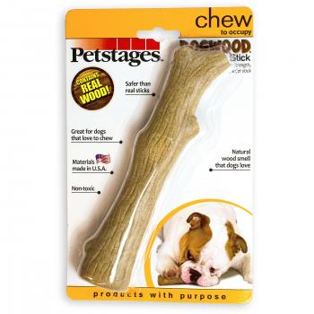 Petstages Jouet à mâcher en bois pour chien