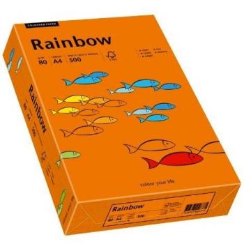 Papier Rainbow A4 80g intensivorange, 500 Blatt