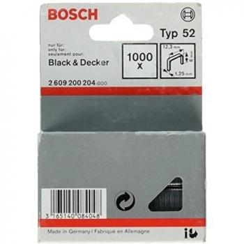 Graffette Bosch 2609200204 1000 pz. 12,3 x 1,25 x 6 mm