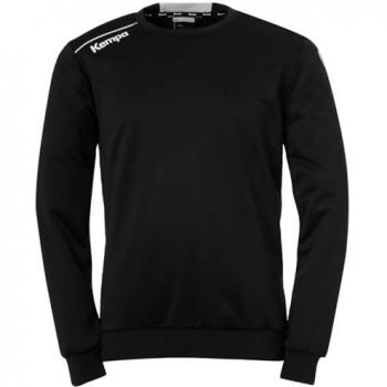 Kempa Unisex Baby Player Training Top Tshirts, schwarz/weiß, 6 Jahre