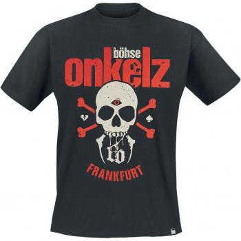 Böhse Onkelz Third Eye Skull 3XL – Schwarzes T-Shirt