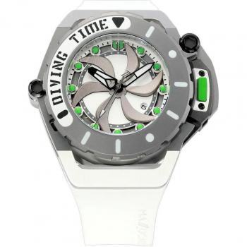 Reloj Deportivo Mazzucato RIM Scuba Blanco Verde