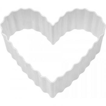 Poliresina Cuore Scanalato
