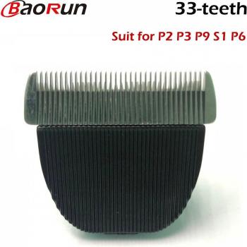 Tondeuse à cheveux pour chien Baorun lame originale P2 P3 P9 S1 P6 33 dents