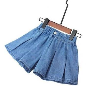 Pantalones cortos de algodón para niña