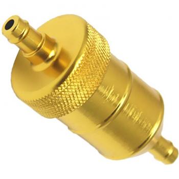 Chrom Kraftstofffilter 5/16'' für Benzin und Diesel