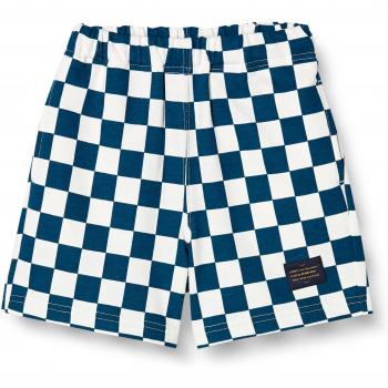 Beams Dark Blue Checkered Flag Shorts – Mini Edition