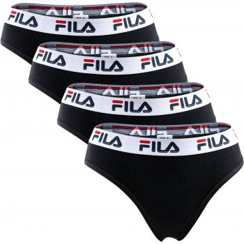 Culottes Fila Femme Style Brésilien Noir (4 pack)