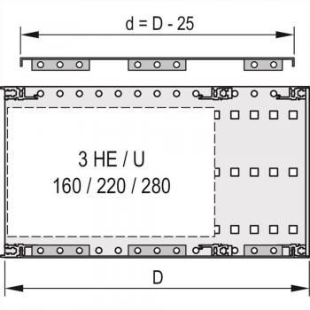 Câchettes 2 pcs Schroff nVent 24560078
