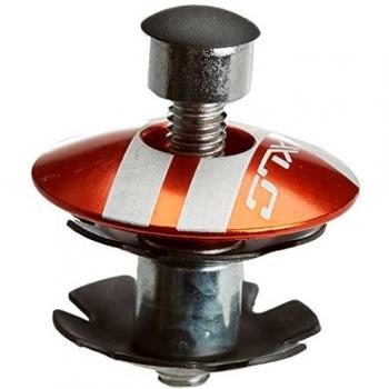 Bouchon A-Head XLC AP-S01 1 1/8 en aluminium orange
