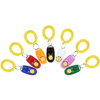Polsband-clickertrainingset voor hond, 7 stuks in set