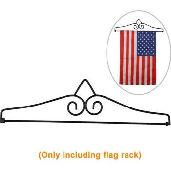 Iron Flagpole Holder for Indoor Outdoor Use