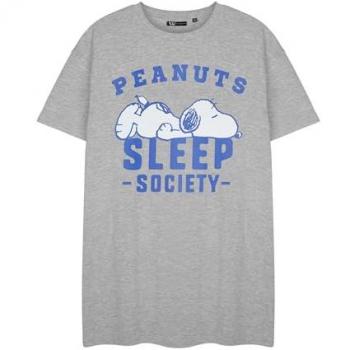 Vanilla Underground Snoopy Schlafkleid in Grau