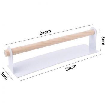Cintre adhésif pour tissu et rouleau de papier