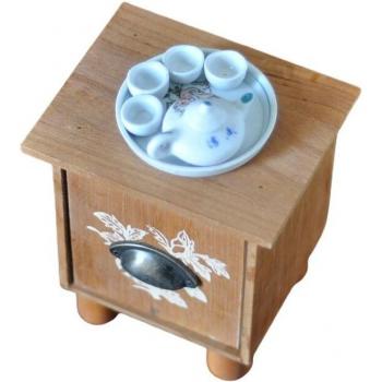 Ensemble théière et bol à thé pour bébé