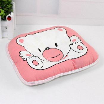 100% Cotton Infant Bear Pillow