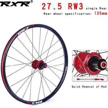 RXR Mountain Bike Wheelset 27.5 RW3 Aluminum Disc Brake